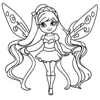 Winx Club Desene De Colorat