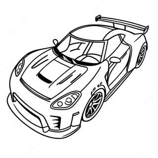 Pagina De Colorat Masina De Curse Gtr Rapida 95691-34840