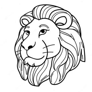 Pagina De Colorat Mufasa Regele Leu 95894-34995