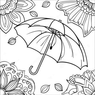 Umbrelă Desene De Colorat