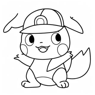 Ash Pokemon Desene De Colorat