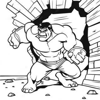 Hulk Desene De Colorat