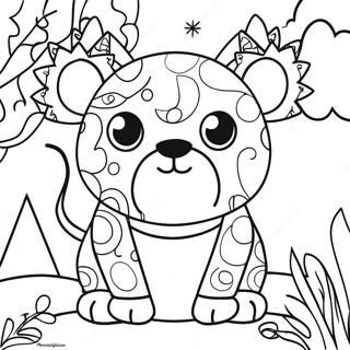 Pagini De Colorat Cu Desene De Animale Romero Britto 96775-35684