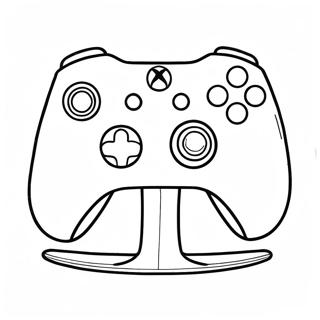 Controler Xbox Desene De Colorat