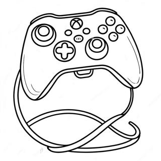 Pagini De Colorat Cu Controler Xbox Retro 97210-36181
