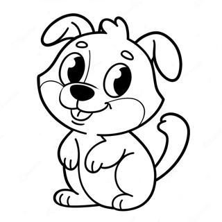 Pagini De Colorat Cu Mama Bluey Fericita 97364 36303