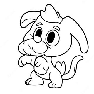 Pagini De Colorat Cu Mama Bluey Jucausa 97365 36307