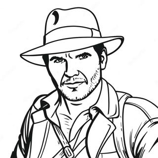 Indiana Jones Desene De Colorat