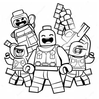 Lego Fortnite Pagini de colorat