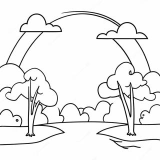 Pagina De Colorat Cer Colorat La Apus 97624 36606