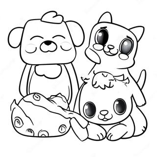 Pagini De Colorat Prieteni Brozone 97650-36533