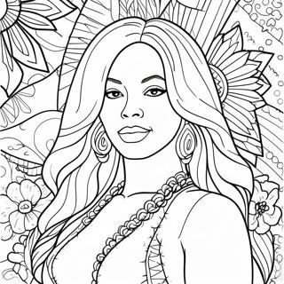Pagini De Colorat Beyonce 97672 36632