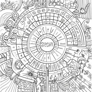 Pagini De Colorat Cu Cautare De Cuvinte Creativa 98318 37184