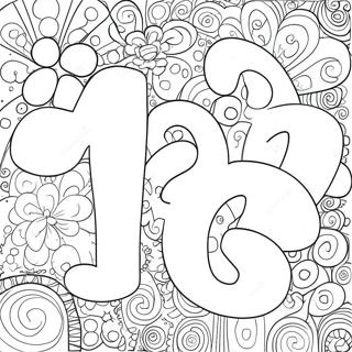 Litere Bule Pagini de colorat