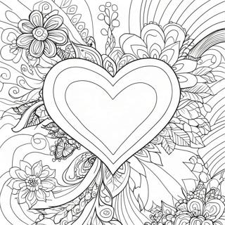 Pagini De Colorat Cu Inimi 98444-37276