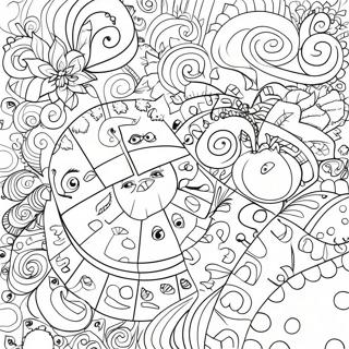 Fractii Creative Pagina De Colorat 98934-37666