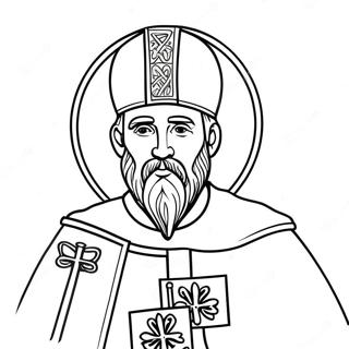 St Patrick Religios Desene De Colorat