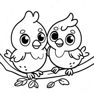 Pagini De Colorat Cu Orioli Draguti 99394 38020