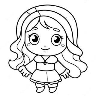 Pagina De Colorat Cu Personajul Dragut Mira 99420 38229