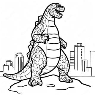 Godzilla 2021 Desene De Colorat