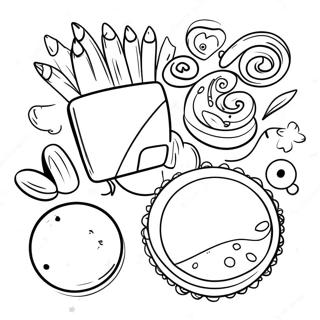 Pagini De Colorat Accesorii Pentru Fete Vsco 99884 38595